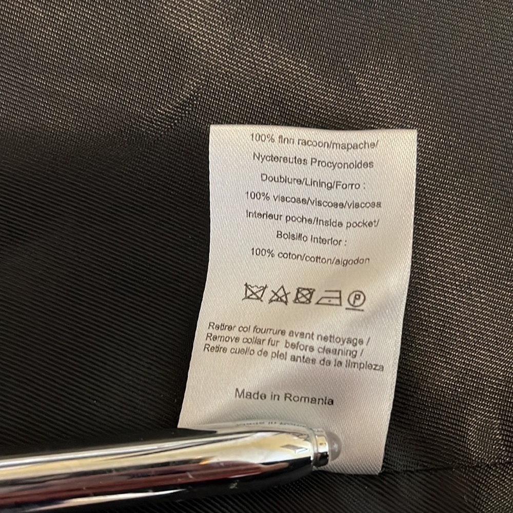 Sandro gray wool coat - size 36 - with double zippers - Picture 5 of 6